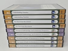Great Courses Lot of 9 DVDs - Various Subjects Science  Mathematics Physics