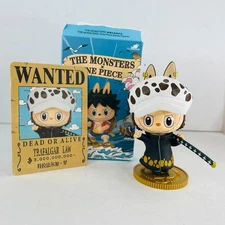 POP MART Labubu The Monsters x One Piece TRAFALGAR LAW Figure Toy New in OpenBox