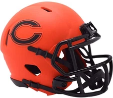 Chicago Bears Riddell Rave Speed Mini Helmet