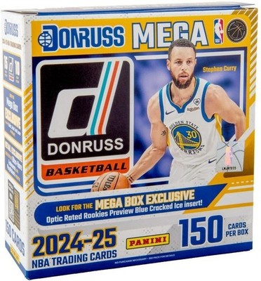 2024-25 Panini Donruss Basketball NBA Factory Sealed 10 Pack Mega Box