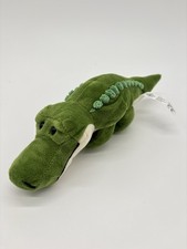 The Petting Zoo Green Alligator Plush Stuffed Animal 11"