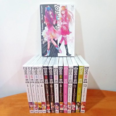 Manga Oshi No Ko Band 1-16 Englisch Komplett Fullset von Aka Akasaka KOSTENLO...