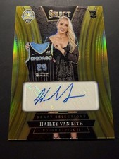 2025 Select WNBA HAILEY VAN LITH Auto Rookie RC Gold /10 Draft Selections