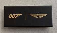 Official James Bond 007 - Aston Martin DB5 Diecast Keychain - Black - New Boxed