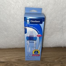 Vintage Gerber 9oz ComfortHold Baby Bottle Medium Flow Nipple NOS NEW