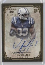 2012 Topps Five Star Futures Auto 36/200 Vick Ballard #FSFA-VB Auto 0e1