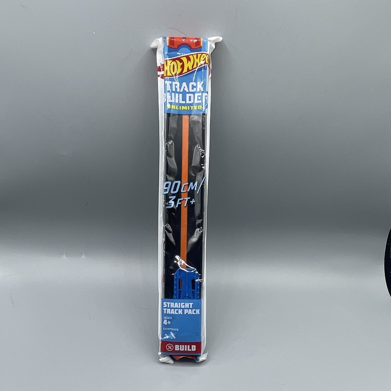 Hot Wheels Track Builder Unlimited Straight Track Pack 3ft (90cm) 1:64 GJM77