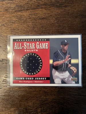 2002 Upper Deck - All-Star Game Salute Jerseys Alex Rodriguez #SJ-AR1 (MEM)