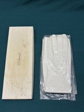 Vtg T.A. Chapman Long Ivory Opera Gloves Size 7.5 Western Germany in Box 19"