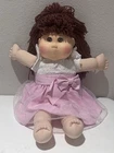 Cabbage Patch Kids 2015 BLE Baby Land Exclusive Brown Eyes Brown Hair Pink Dress