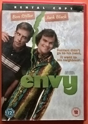 Envy DVD Region 2 Ben Stiller Jack Black Rachel Weisz Christopher
