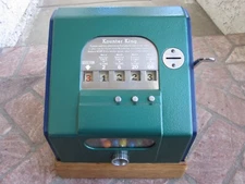 ANTIQUE TRADE STIMULATOR MILLS KOUNTER KING GUMBALL VENDOR COUNTER GAME 1938