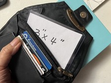 3 Pack For 3  x4  Vaccination Record Card CDC Hard Case Quick  Free Ship from US