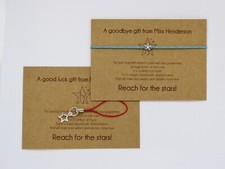 Good luck gifts to students from teacher. Personalised gifts for leavers. Exams
