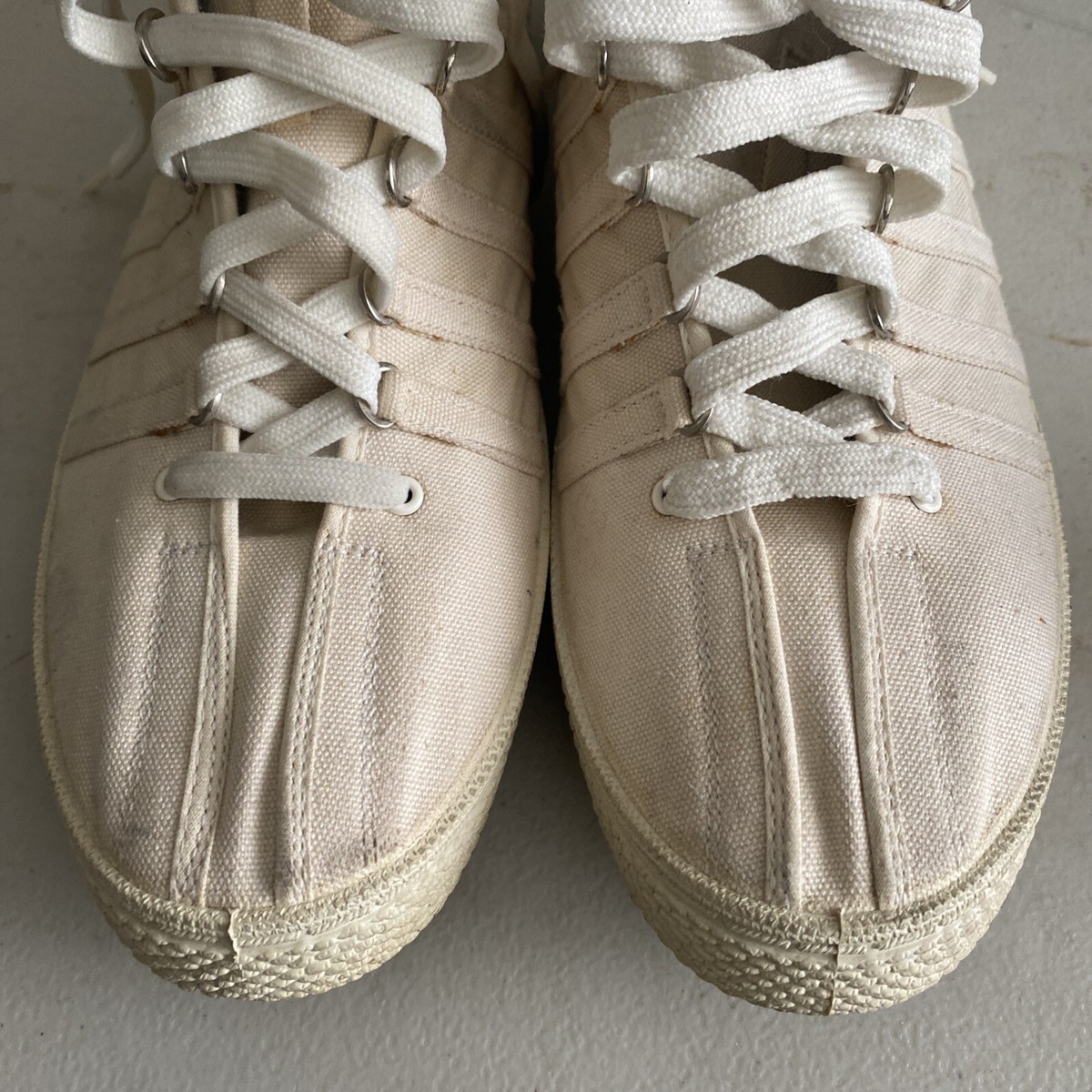 Canvas K Swiss 80s VTG 80S WOMENS KSWISS ACID WASHED STONE WASH