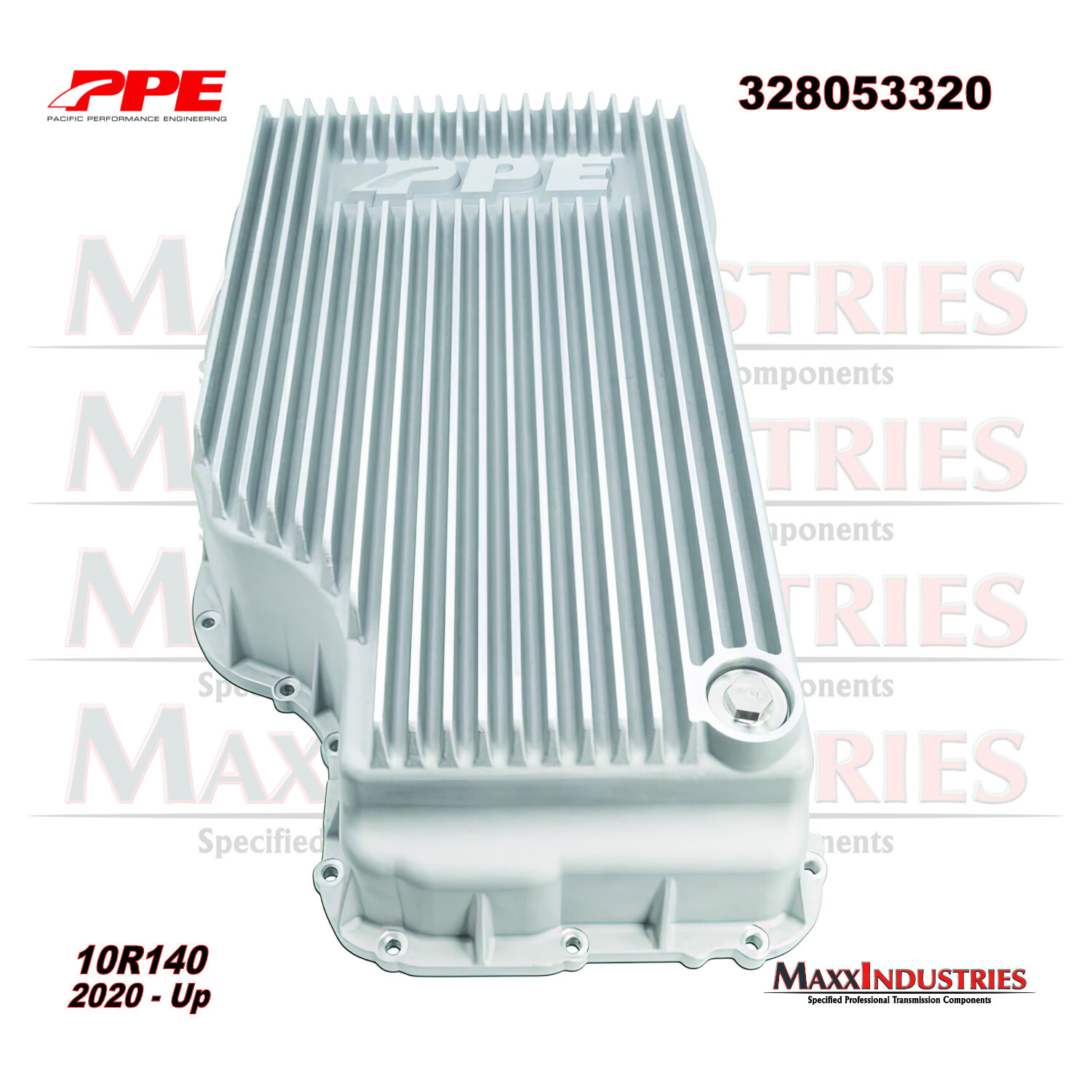 2020up 10R140 Ford Super Duty Transmission Oil Pan Deep Aluminum F250