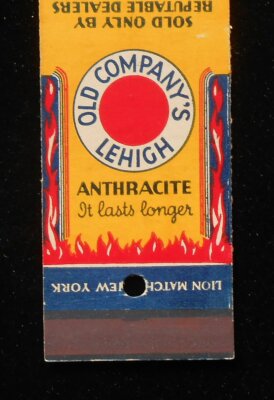 1935 Old Company's Lehigh Coal J.A. Frear Sons Milk Phone 571 Dover DE Kent Co
