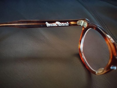 SHADY CHARACTER James Dean Amber Eyeglasses 48□24 made in USA | eBay