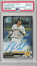 Dylan Busby  2017 # CDADB - Bowman Chrome  - Draft Picks Auto -  Pirates