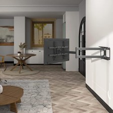 BONTEC TV Wall Bracket with Extra Long Articulated Arm for 32-75 inch up to 60