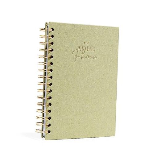 The ADHD Planner - Undated Daily/Weekly Schedule Organizer Journal - Green