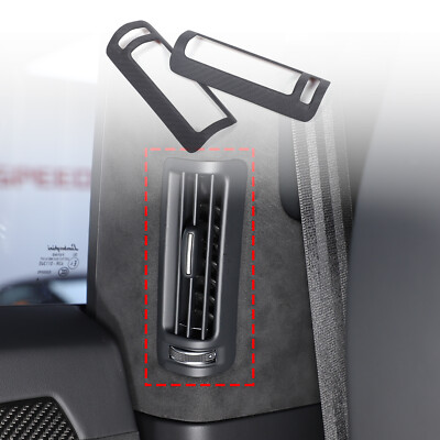For Lamborghini URUS 2018-2023 Matte Carbon Fiber B Pillar Air Vent Decor Trim