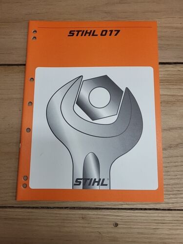 OEM STIHL NOS SERVICE & REPAIR MANUAL FOR 017       **MINT CONDITION** - Afbeelding 1 van 4