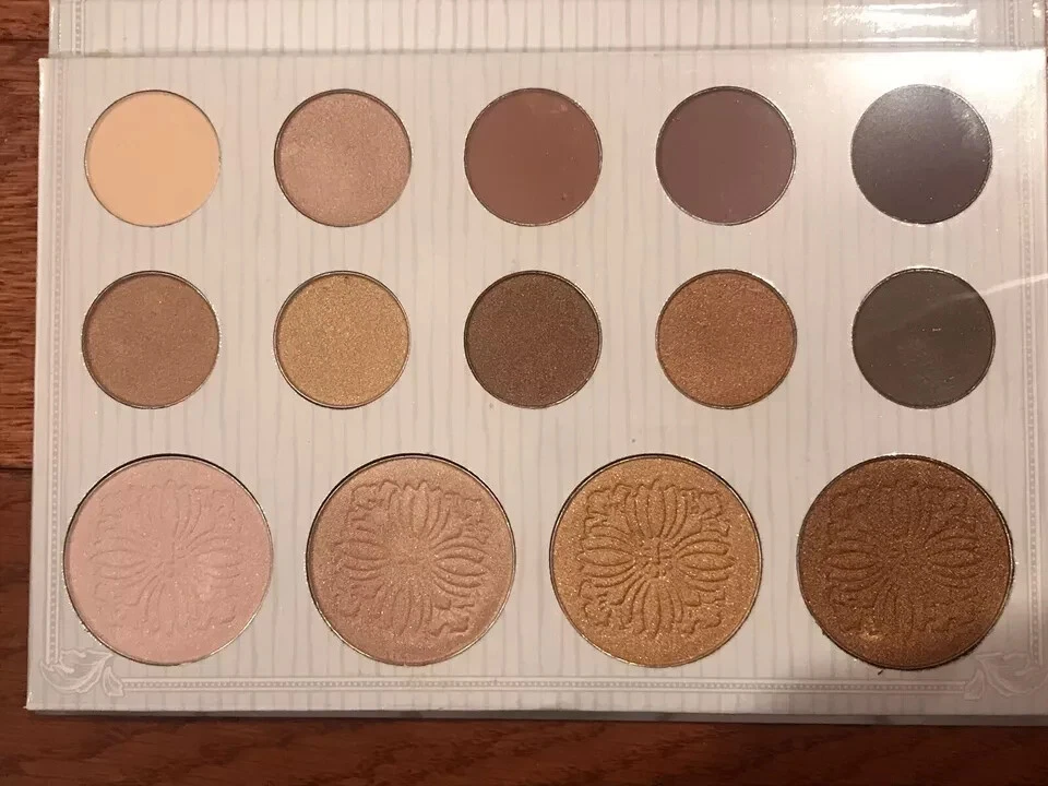 BH Cosmetics Carli Bybel Limited Edition 14 Color Eyeshadow Highlighter Palette - Image 3 of 4