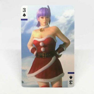 Ayane 3 Spade DEAD OR ALIVE 5 Ultimate Playing Cards KOEI TECMO PS3 BOX360