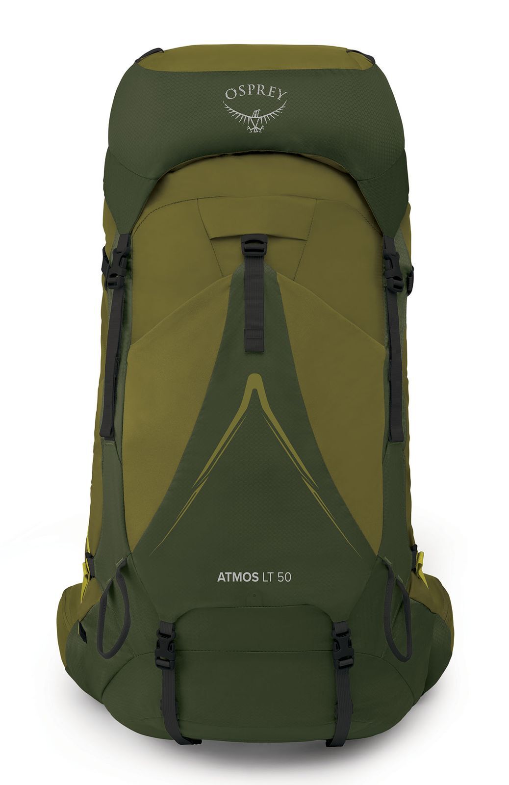 Mochila de senderismo Osprey Atmos AG LT 50 S/M Scenic Valley / maíz de pimienta verde