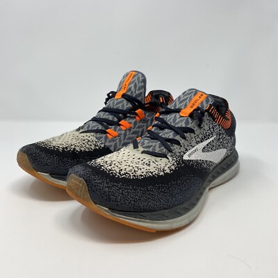Brooks Mens Bedlam 1102831D005 Gray Running Shoes Lace Up Low Top Size 10.5 READ