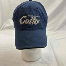 Indianapolis Colts NFL Reebok Baseball Cap Blue Embroidered Adjustable One Size