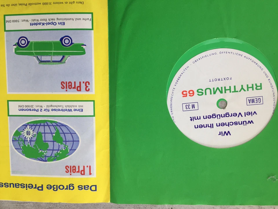 PERSIL 65: Verkäufer-Preisausschreben / Rhythmus 65 (Promo-Flexi EP / FOC / NM) - Bild 2 von 4