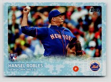 Hansel Robles 2015 Topps Update #US232 Snow Camo #/99 New York Mets Rookie