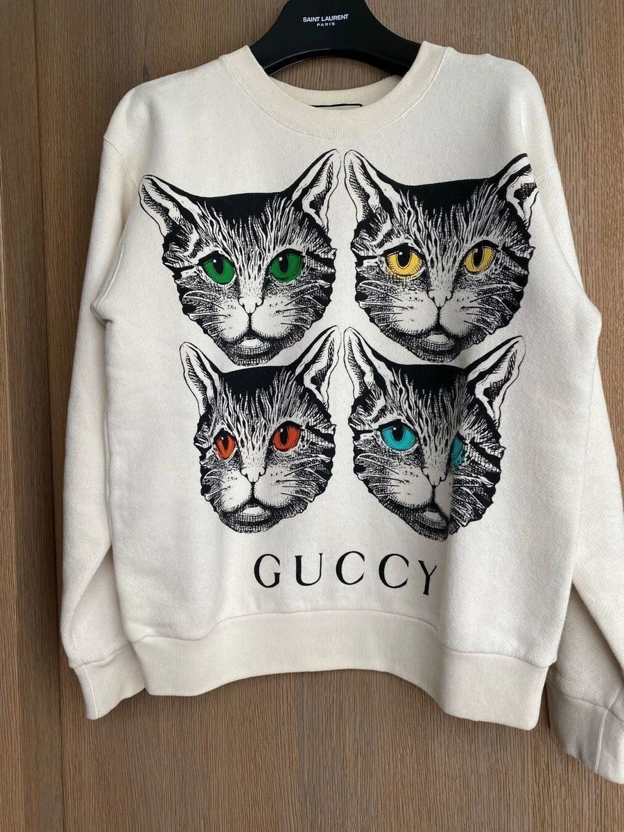 Felpa gucci best sale gatto