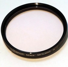 Canon 52mm Filter Skylight Sky 1A50mm f1.8 nFD - EOM Original