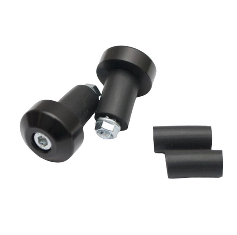 Poids de Guidon Plat Noir Anti-Vibrations - Confort de Conduite et Stabilité Accrue pour Guidon 22mm