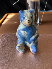 Mikasa Polar Bear Figurine 6" Decoupage Alaska Polar Bears Artic Ocean Porcelain