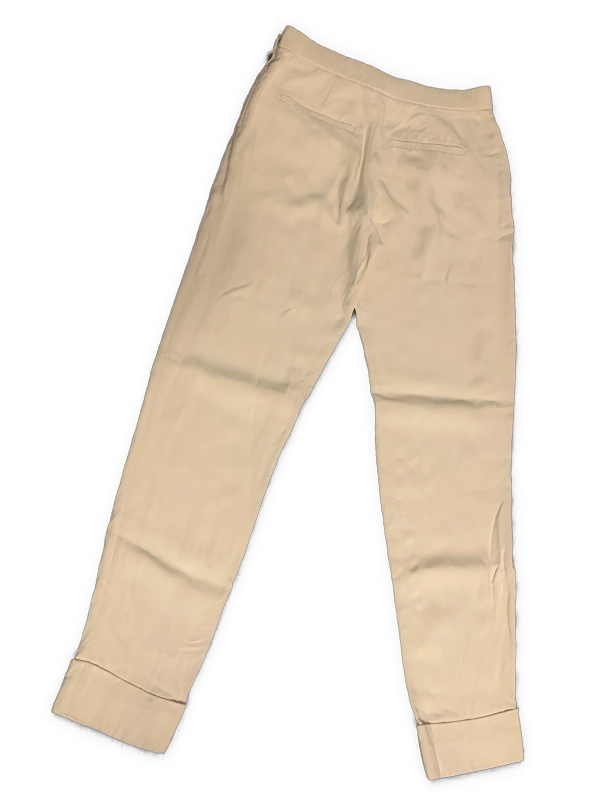 The Row Authentic Solid Ivory White Mid Rise Visc… - image 4