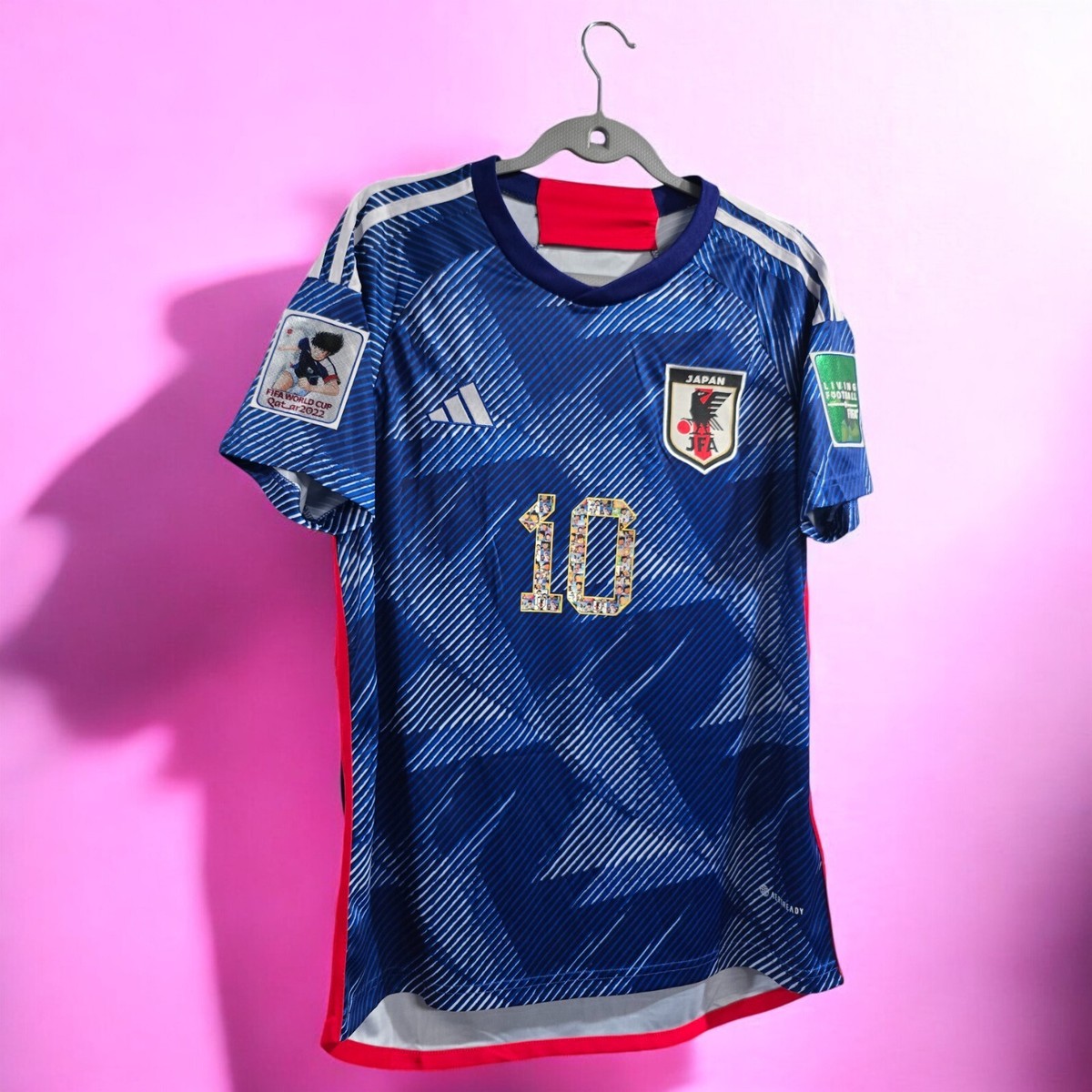 JAPAN HOME NATIONAL TEAM JERSEY - 2022 - CAPTAIN TSUBASA # 10