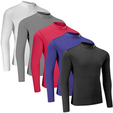 STUBURT URBAN MENS THERMAL COMPRESSION GOLF BASE LAYER TURTLE NECK / ALL COLOURS