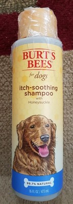 burt's bees itch soothing shampoo with honeysuckle for dogs