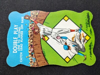 1957 Built Rite Baseball Card Game - Double Play (EX)