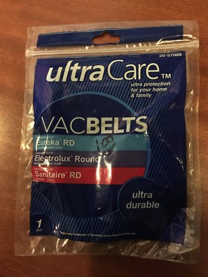 Ultra Care  VacBelts Vac Belts EUREKA ELECTROLUX Uprights Quick Clean 57009 NEW