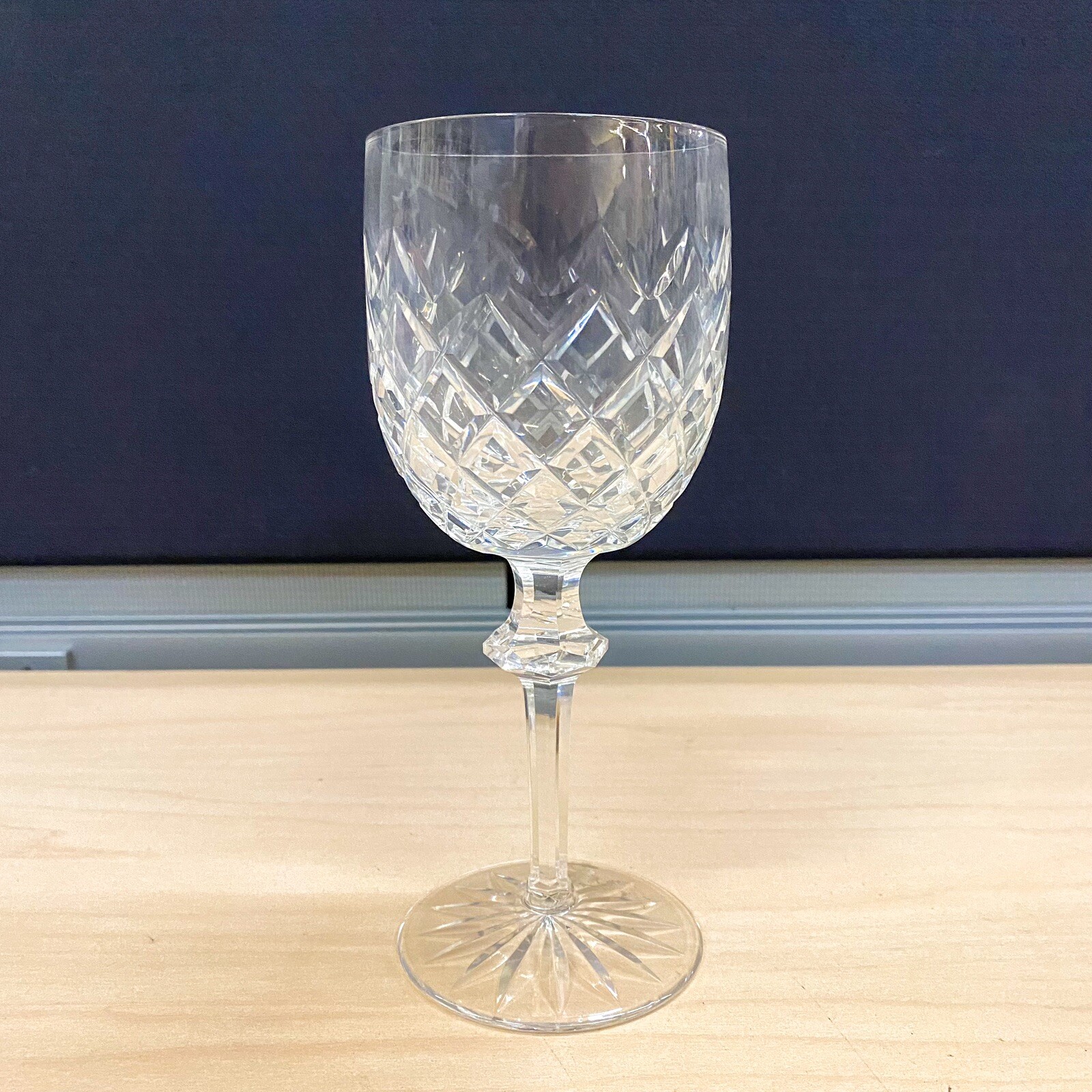 Waterford Powerscourt Water Glass / Wine Goblet Crystal Gothic