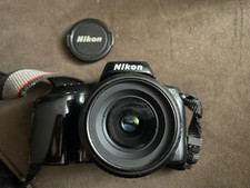 NIKON N-50 CAMERA with AF NIKKOR 35-80 ZOOM LENS W LENS COVER AND STRAP