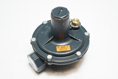 New Norgas N5A, 1/2'' NPT Gas Pressure Regulator with Vent Limiter Pout 7''-11''