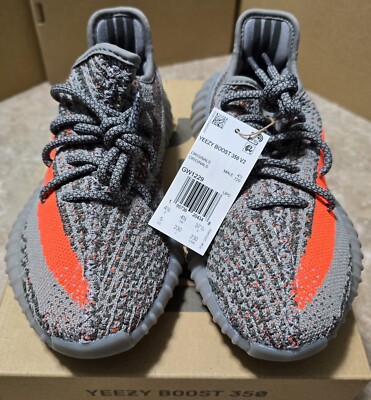 New adidas Yeezy Boost 350 V2 Beluga Reflective GW1229 Size 5