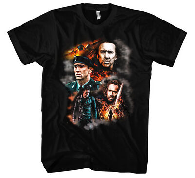 Nicolas Cage Männer Herren T-Shirt | Nur noch 60 Sekunden Vinatge Kult Ghost