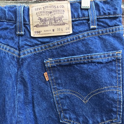 levis orange tab 550
